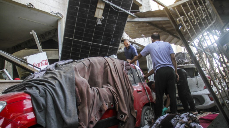 İsrail, El-Tabin Okulu'na yönelik saldırıda 907’şer kilogramlık 3 bomba kullandı