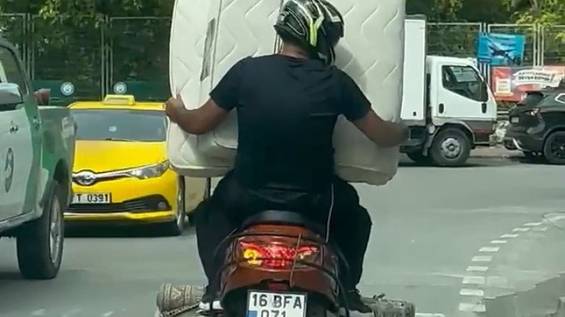 Bursa’da yataklı motosiklet turu!