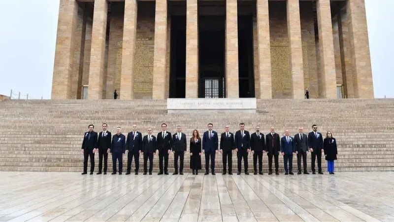 ASELSAN heyeti Anıtkabir’i ziyaret etti