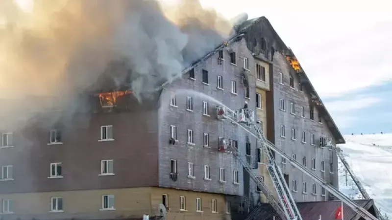 Bolu Kartalkaya'daki otel yangınına ilişkin 7 zanlı daha tutuklandı