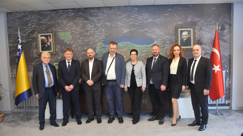 Bosna Hersek heyetinden Bursa'da dostluk mesajları