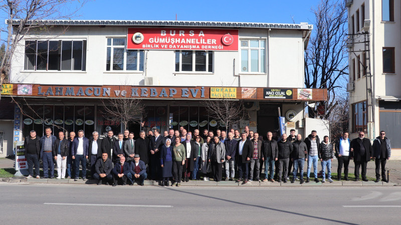 Bursa Gümüşhaneliler Derneği’ne protokol akını!