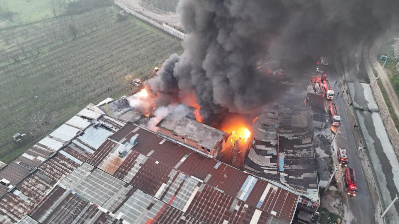 Bursa'da yanan geri dönüşüm fabrikasında büyük skandal!