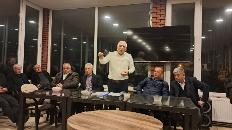 Hidamet Asa, Boyalıcalı zeytin üreticileriyle buluştu