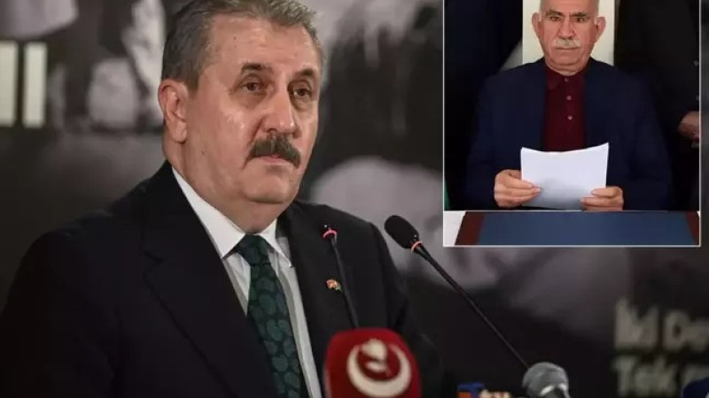 Cumhur İttifakı ortağı Destici, Öcalan'ın çağrısı sonrası bayrak açtı!