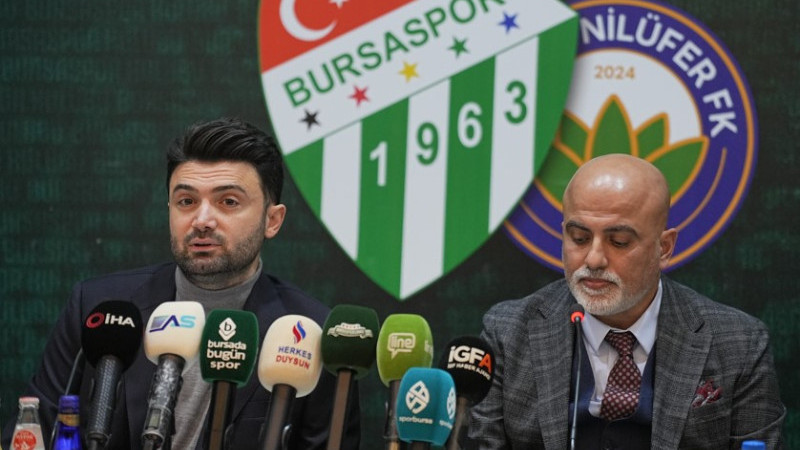 Bursaspor ve Bursa Nilüfer FK pilot takım anlaşması imzaladı