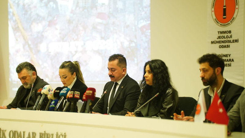 Bursa Jeoloji Mühendisleri Odası'ndan Hatay çağrısı!