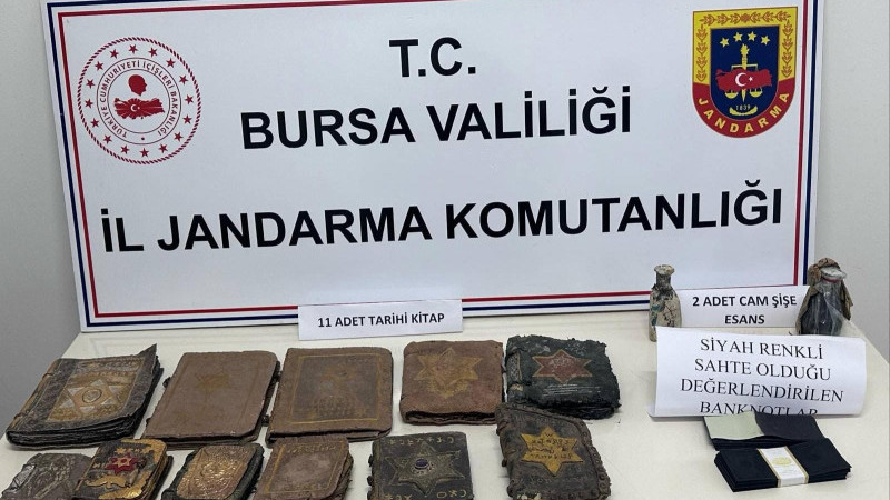 Bursa'da tarihi eser operasyonu