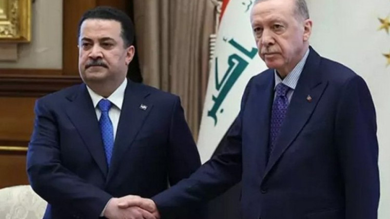Cumhurbaşkanı Erdoğan ve Irak Başbakanı Sudani'den ortak açıklama