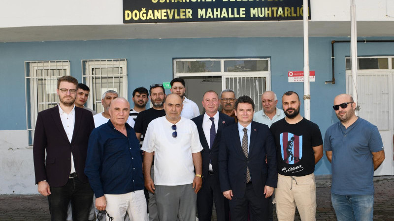 Başkan Aydın Doğanevler mahalle sakinleriyle buluştu