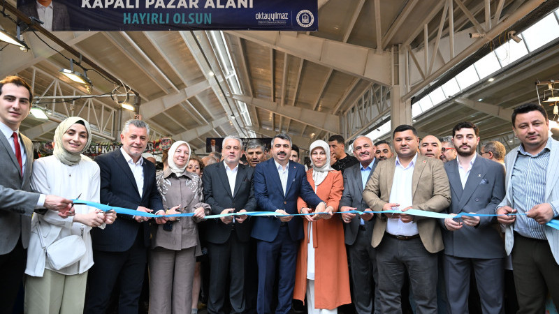 Yıldırım'a bir kapalı pazar alanı daha!