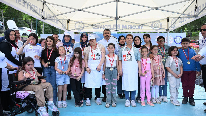 Yıldırım'da engelsiz şefler yarıştı
