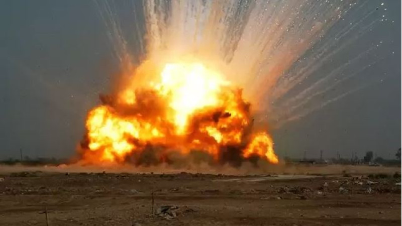 Mühimmat imhası sırasında patlama! 13 kişi feci şekilde can verdi