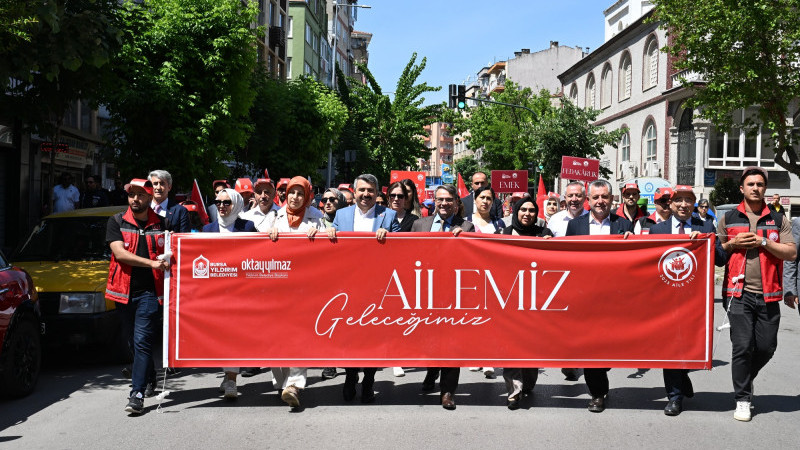 Yıldırımlılar aile için yürüdü