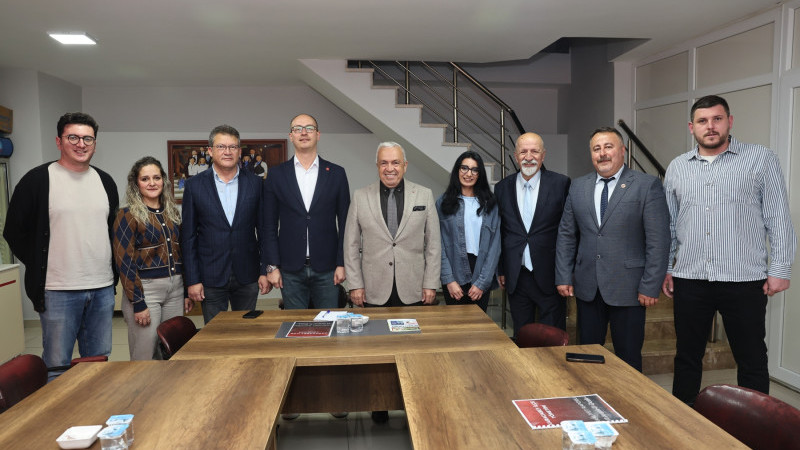 Başkan Şadi Özdemir’den iş birliği ziyaretleri
