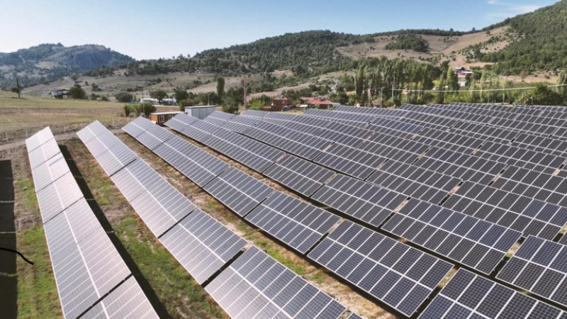 Gürsu'nun güneş tarlaları 12 milyon gelir sağladı