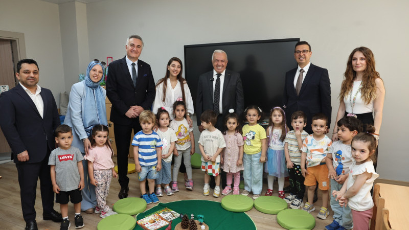Nilüfer’in 3’üncü kreşi açıldı 