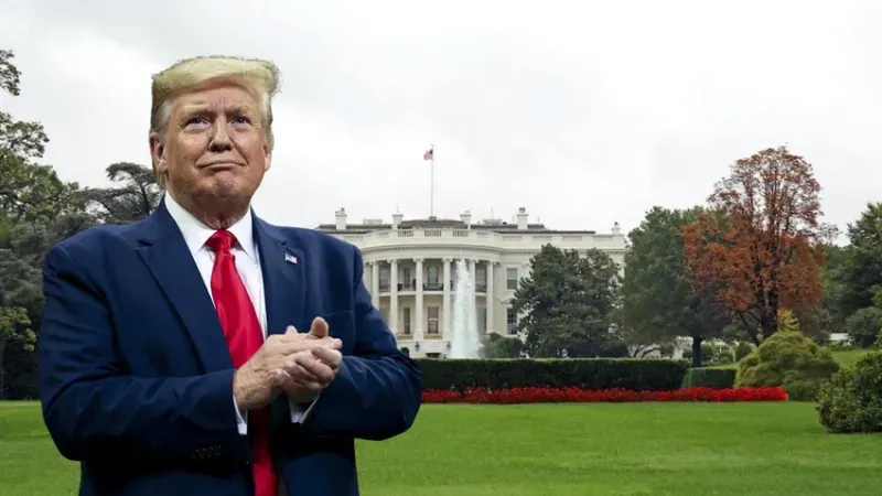 Trump, Beyaz Saray bahçesinde öyle bir şey yapacak ki! Bir ilk olacak