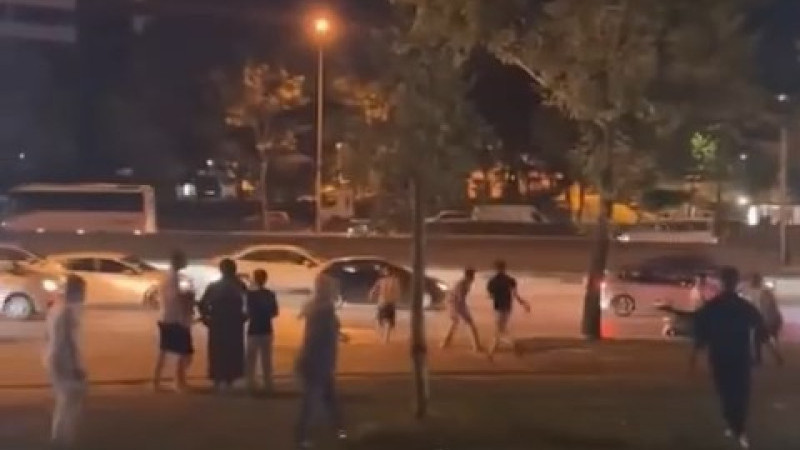 Bursa'da Kültür Yolu Festivali'nde arbede
