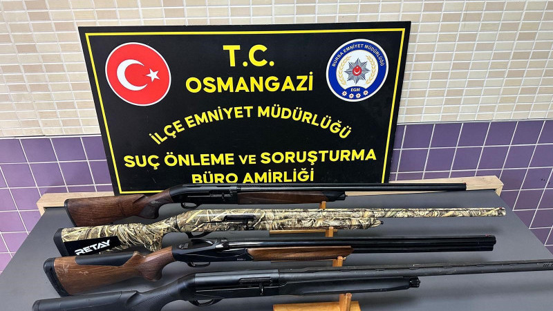 Asker uğurlamasında havaya defalarca ateş açan şahıslar gözaltına alındı