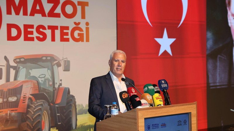 Bursa'da Başkan Bozbey'den çiftçilere: 