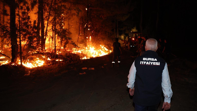 Başkan Bozbey: Yangınla ilgili 03 plakalı araçtaki 2 kişi yakalandı
