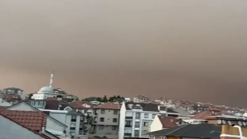Bursa'yı duman ve kül esir aldı
