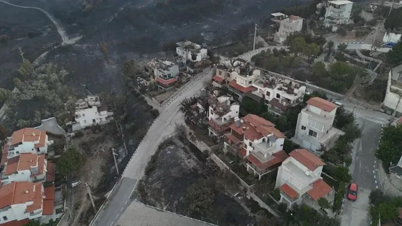 Orman yangınlarında son durum! Alevler geriye enkaz bıraktı