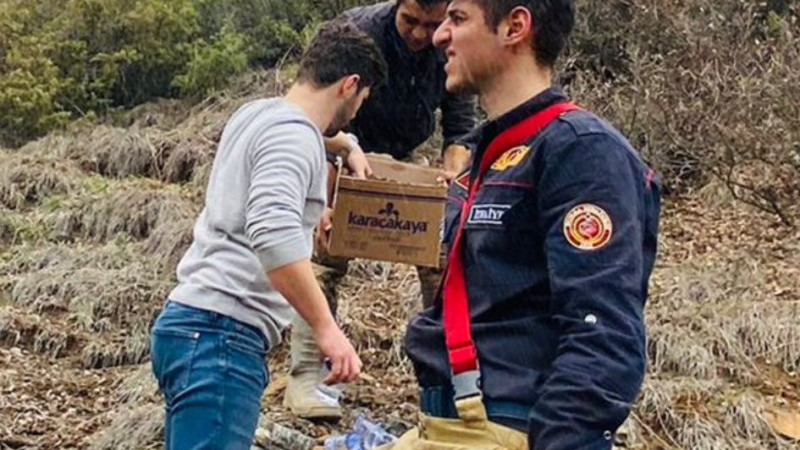 Yangın sürecinin sessiz 'kahraman'ı Karacakaya Su