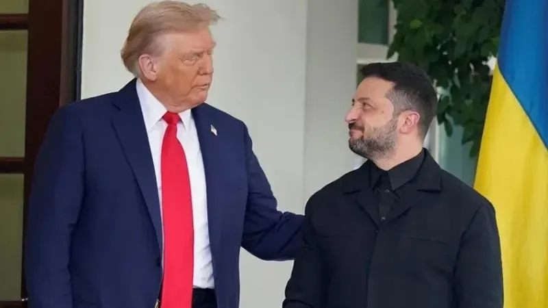 Beyaz Saray'da Trump'tan Zelenski'ye sürpriz iltifat: 