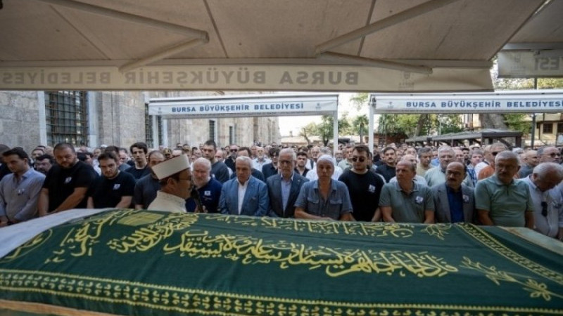Bursa Ticaret Borsası Meclis Başkanı Mehmet Aydın son yolculuğuna uğurlandı