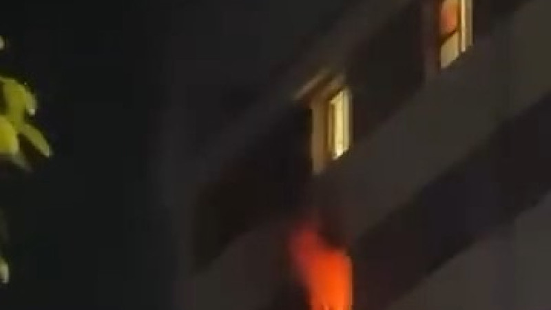 Bursa’da öğrenci yurdunda yangın