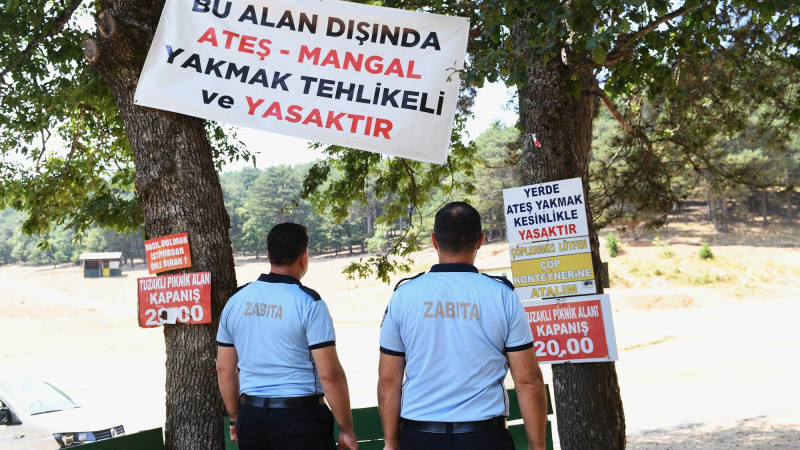 Osmangazi’de piknik alanları denetim altında