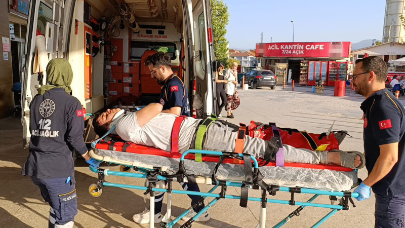 Bursa'da mesai arkadaşını çekiçle darbetti