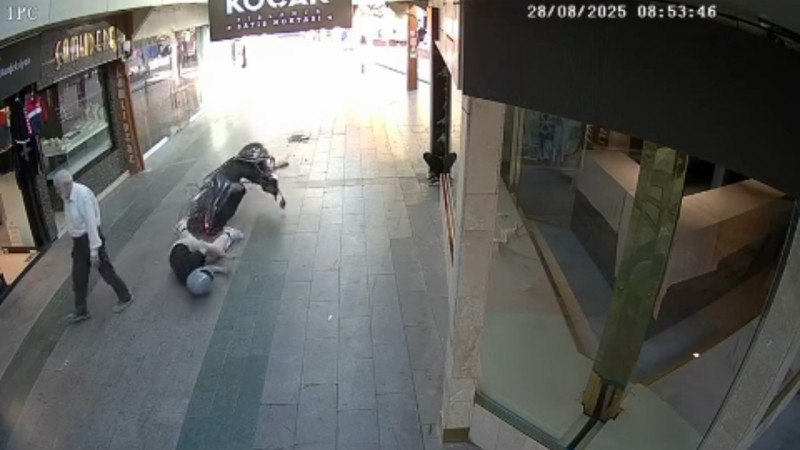 Bursa'da motosiklet sürücüsü ölümden döndü
