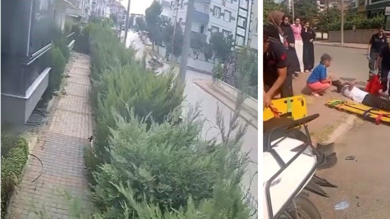 Olmaz demeyin! Bu kaza Bursa'da yaşandı...