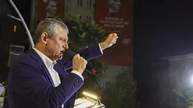 Özgür Özel hakkında soruşturma başlatıldı