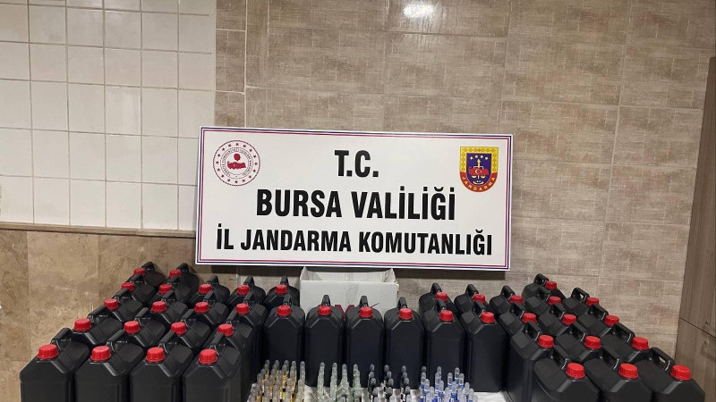Bursa’da yol uygulamasında ele geçirildi