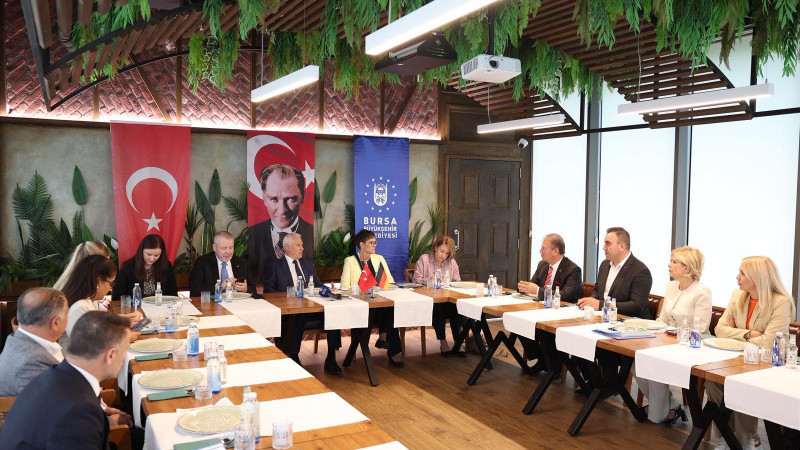 Alman heyeti, Bursa mutfağına hayran kaldı