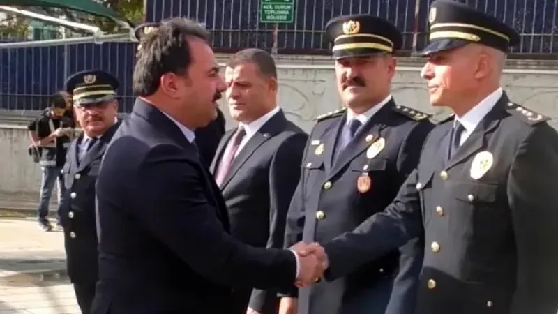 Bursa’ya atanan yeni Emniyet Müdürü Kadir Gökce görevine başladı