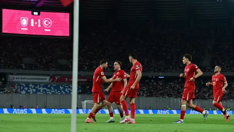 Dünya kupası yolunda kritik galibiyet! A Milli Takım, Gürcistan'ı deplasmanda yendi
