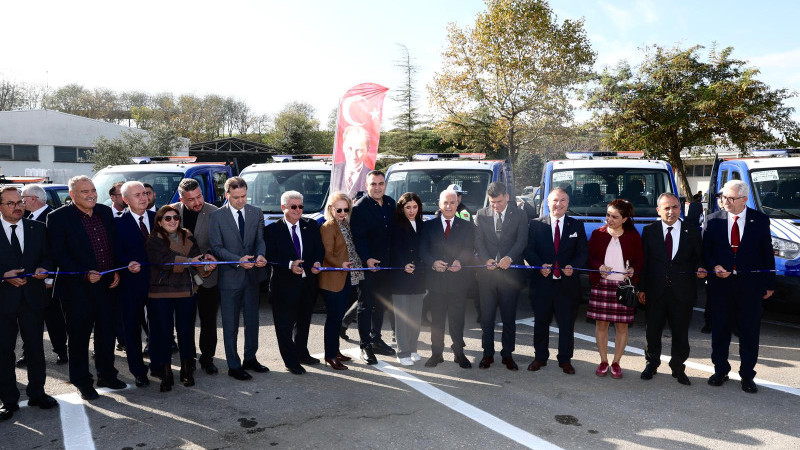 Bursa Büyükşehir Belediyesi araç filosunu yeniledi