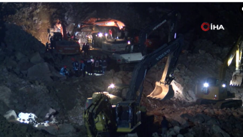 Taş ocağından acı haber geldi. 1 kişinin....