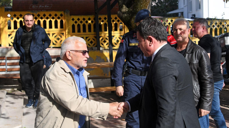 Başkan Aydın, Çağlayan'da halkla buluştu