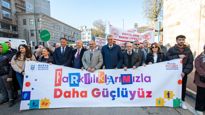 Engelli farkındalığı için Bursa’da etkinlikler başladı