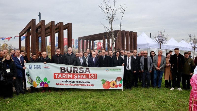 Bursa Tarım Şenliği’nde yerli ürünler parladı