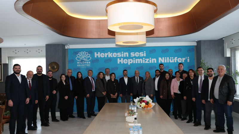CHP Nilüfer İlçe Yönetimi’nden Başkan Özdemir’e ziyaret
