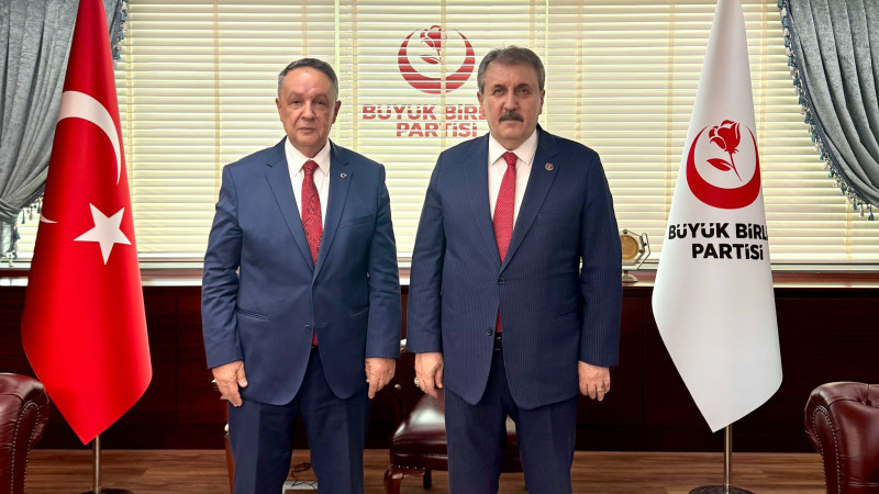 Mustafa Destici BBP İl Kongresi için Bursa'ya geliyor
