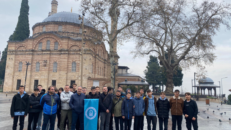 Yıldırım’da gençler şehrin tarihine tanıklık etti